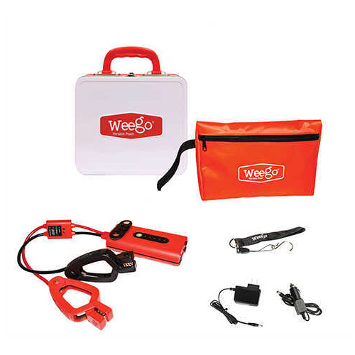Weego Power Battery Pack 400Amp W/Dc & USB Jump Starter Carry Bag