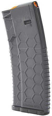 HEXMAG Magazine Series 2 223 Rem/5.56 NATO 10 Rounds 30 Body Fits AR Rifles Gray Finish HX1030-AR15S2-GRY