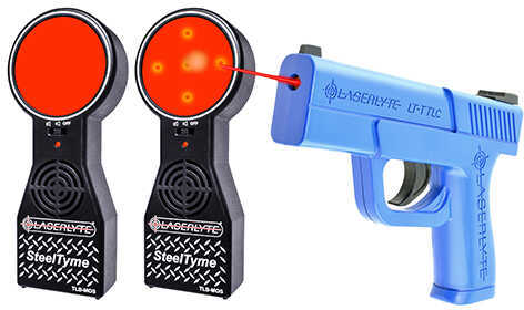 LaserLyte Steel Tyme Kit with Trigger Trainer Pistol and 2 Targets