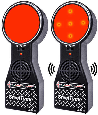 Laserlyte Set of Two Steel Tyme Targets Batteries Included TLB-MOS