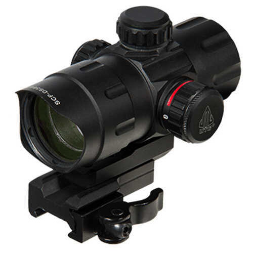 Leapers Inc. - UTG 4.2" ITA Red/Green T-Dot with QD Mount 32.5 Objective Black Finish 38mm SCP-DS3840TDQ