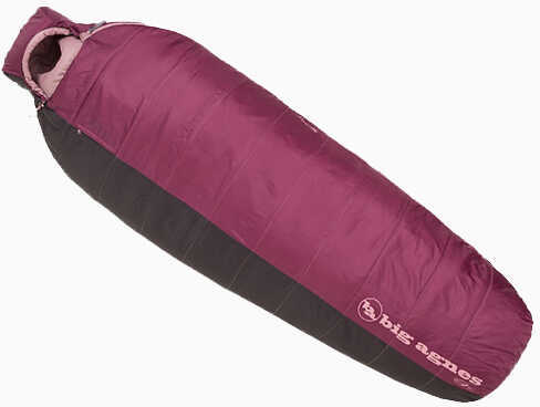 Big Agnes Women's Lulu 15 Rectangular Sleeping Bag Insotect Hot Stream, Regular, Right Hand Zipper Md: BWLURR1