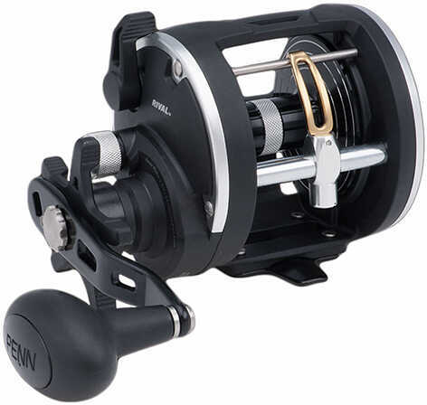 Penn Rival Level Wind Conventional Reel 30 Size 3.9:1 Gear Ratio 27" Retrieve Rate Bearings
