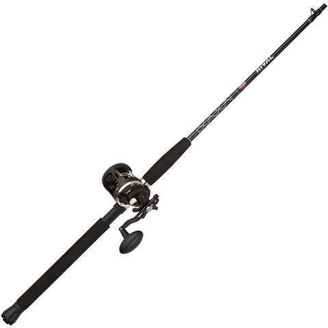 Penn Rival Level Wind Conventional Reel 15 5.1:1 Gear Ratio 7 1pc Rod 12-20 Line Rate Medium Power
