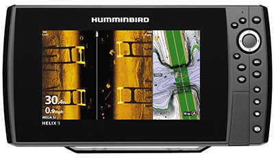 Humminbird HELIX 9 CHIRP GPS SI G2N, 9.1", Digital Sonar, Bluetooth, Black Md: 410090-1