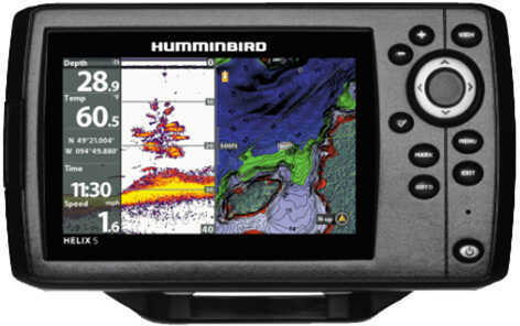 Humminbird Helix 5 Chirp GPS G2 Fish Finder Md: 410210-1