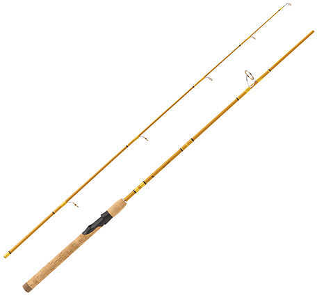 Eagle Claw Fishing Tackle Crafted Glass Spinning Rod 66" Length 2 Piece Medium Md: CG66MS2