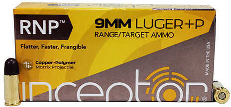 9mm Luger 50 Rounds Ammunition Polycase 65 Grain Lead