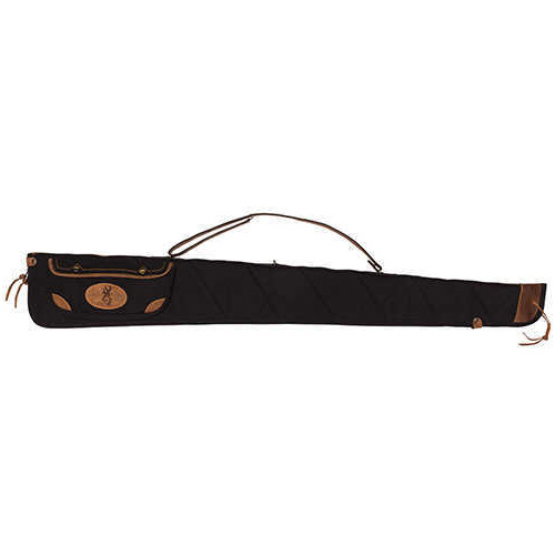 Browning Lona Case 52" Canvas/Leather Shotgun Black/Brown Md: 1413889952