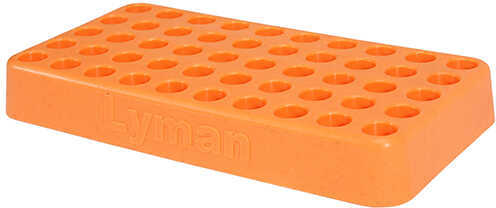 <span style="font-weight:bolder; ">Lyman</span> Custom Fit Loading Block .388" Hole Diameter Orange Md: 7728090