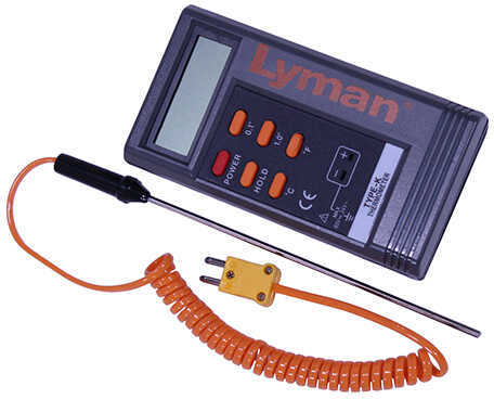 Lyman Digital Lead Thermometer 6" K-Type Thermocouple, Fahrenheit/Celsius, Md: 2867797