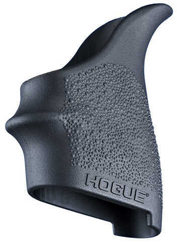 Hogue Grips HandAll Beavertail For Glock 42/43 Rubber Finger Grooves Black 18200