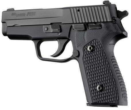 Hogue Sig P225-A1 Grip Piranha G10, Solid Black Md: 27129