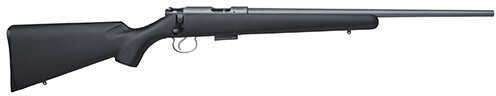 CZ USA 02117 455 American Stainless 17 HMR 20.5" Barrel 5 Round Synthetic Black Stock Matte Finish Rifle
