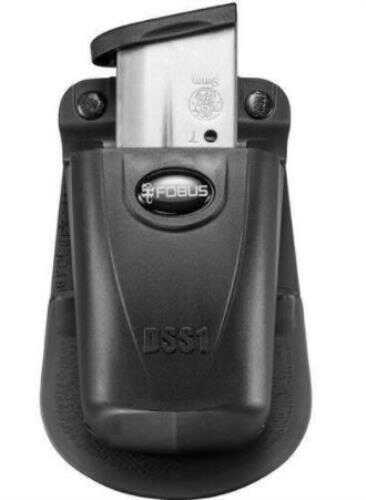 Fobus Paddle Magazine Holster 9mm/40 Caliber Single-Stack Black Md: DSS1