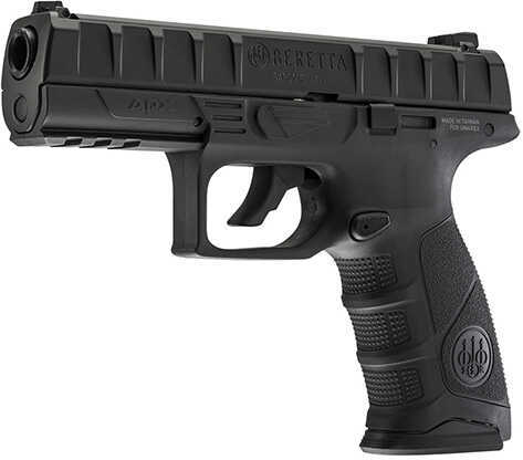 Umarex USA RWS Beretta APX Air Pistol .177, Strike Fired, CO2, Plastic w/Metal Sides, 3.5" Barrel Md: 2253020