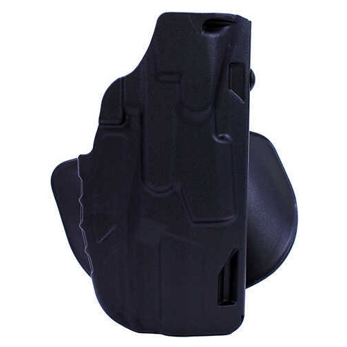 Safariland 7TS ALS Open Top Concealment Paddle Holster H&K VP9, Plain Black, Right Hand Md: 7378-593-411