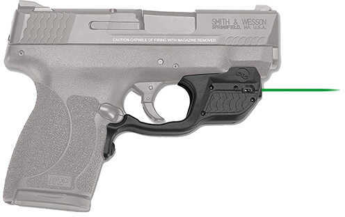 Crimson Trace Corporation Laserguard S&W M&P SHIELD 45 Green User Installed Black LG-485G