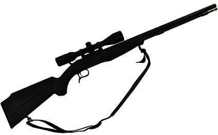 CVA Accura V2 .50 Caliber Muzzleloader 28" Barrel, 3-9x40mm Konus Illuminated Scope, Black Md: PR3130NSC