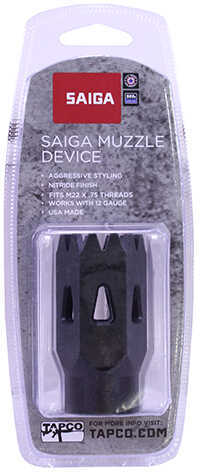 Tapco Saiga Flash Hider, 14x1mm Left Hand Md: 16633