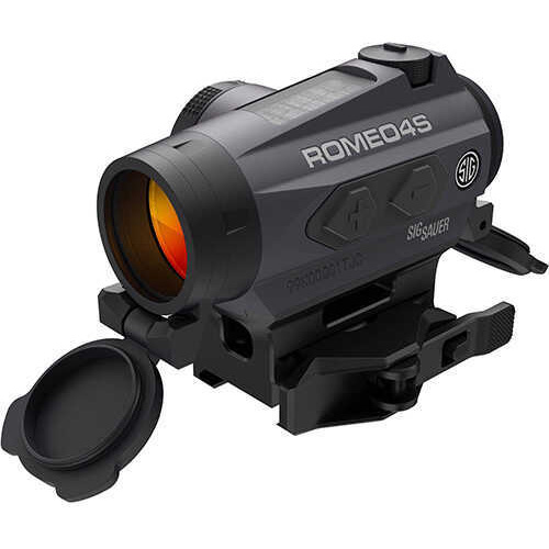 Romeo4S Compact Red-Dot Sight with Solar Cell, Circle Plex Reticle, Graphite Md: SOR43022