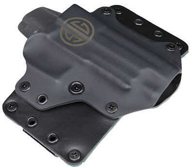 Leather Wing Outside Waistband Holster, Sig P226/MK25, Right Hand, Black Md: HOL-MK25-OWB-RH