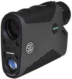Sig Sauer KILO2200MR 7x25mm Laser Rangefinder, Graphite Md: SOK22701