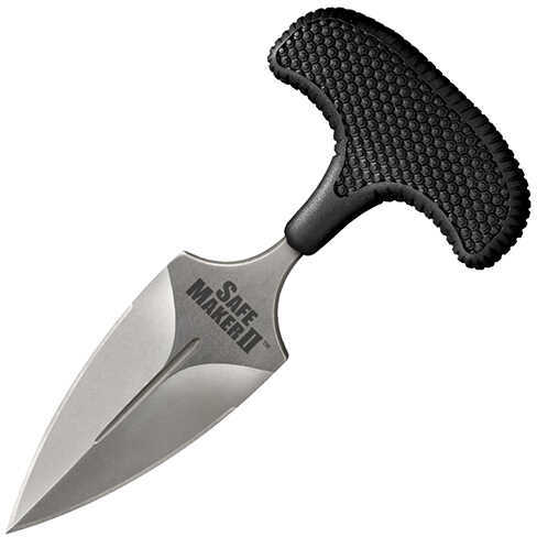 Cold Steel Safe Maker II T Handle Push Dagger 3.25" Blade Satin Black Md: 12DCST