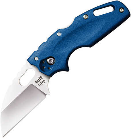 Cold Steel Tuff Lite Folder 2.5in Plain Blue Polymer Handle