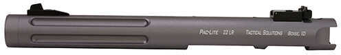 Tactical Solutions Pac Lite Barrel 6" 22 Long Rifle Gun Metal Gray, Fluted Md: PL6TEGMGRF