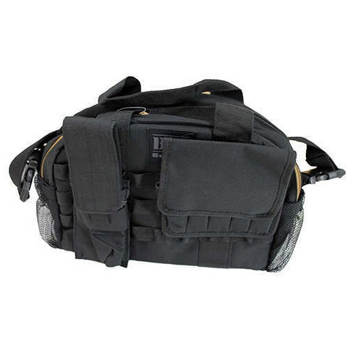 Bulldog Cases Tactical Range Bag W/ MOLLE Mag Pouches Black