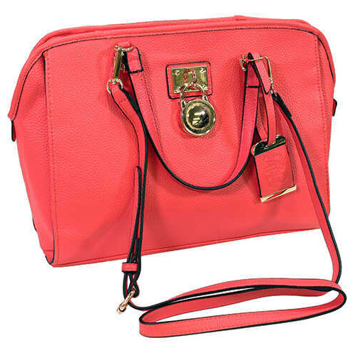 Bulldog Cases Concealed Carrie Purse Satchel Coral