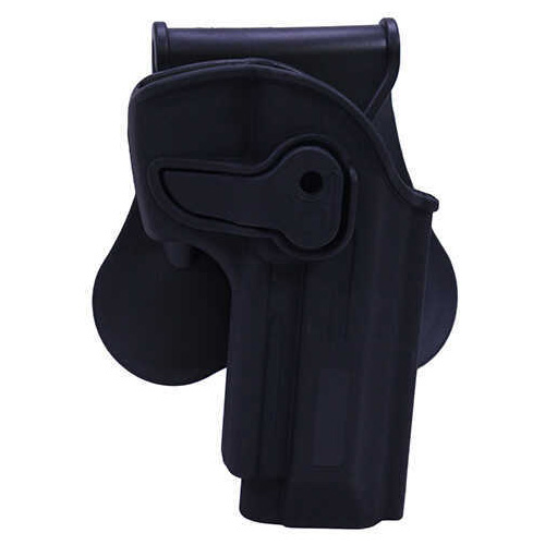 Bulldog Cases Rapid Release Polymer Holster Beretta 92, Black, Right Hand Md: RR-92F