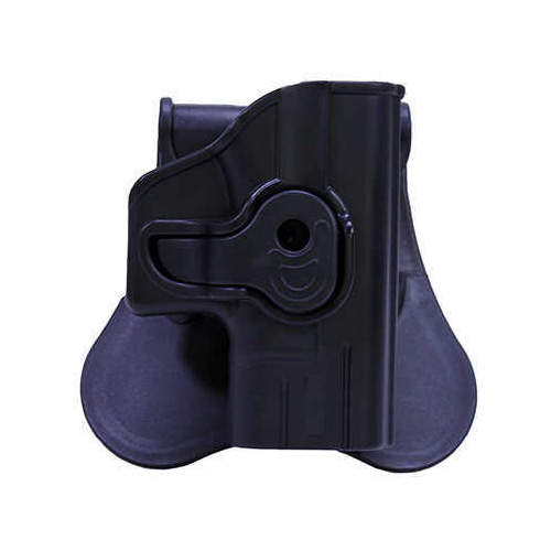 Bulldog Cases Rr Holster Paddle Poly for Glock 42 Gen 1/2/3/4 Black RH