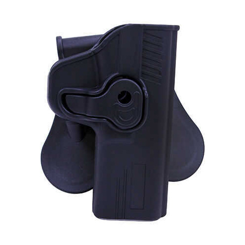 Bulldog Cases Rr Holster Paddle Poly S&W M&P Standard Black RH