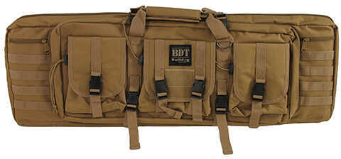 Bulldog Cases 37" Double Tactical Cs Large Accessory Pockets Tan