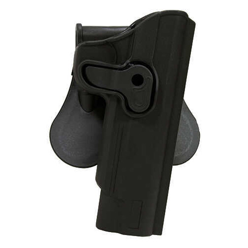 Bulldog Cases Rr Holster Paddle Poly Standard 1911 Up To 5" Bbl RH