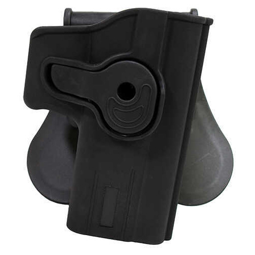 Bulldog Cases Rapid Release Polymer Holster <span style="font-weight:bolder; ">Springfield</span> XD 45, Black, Right Hand Md: RR-SPXD