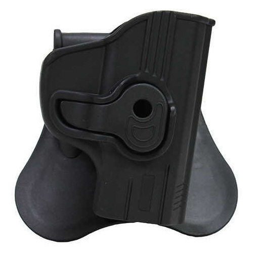 Bulldog Cases Rapid Release Polymer Holster Fits Ruger LC9 Right Hand Black RR-LC9