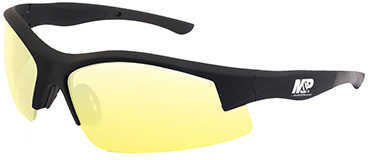 Smith & Wesson Accessories M&P Super Cobra Shooting Glasses Black Frame, Amber Lens Md: 110170