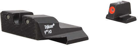 Trijicon HD XR Night Sight Set Orange Front Outline <span style="font-weight:bolder; ">Smith</span> and Wesson M&P M2.0 SD9 VE SD40 Md: SA637