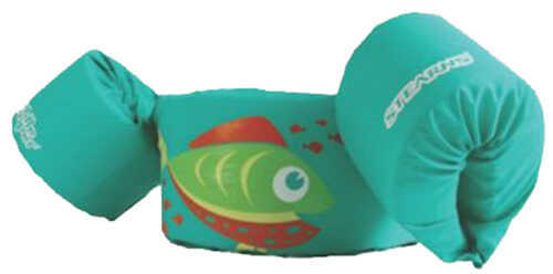 Stearns Puddle Jumper Girl, Children 30-50 lb, Green with Fish Design Md: 3000004733