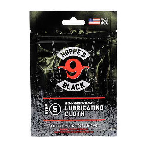 Hoppe's Black Lubricated Cloth Md: HGLC