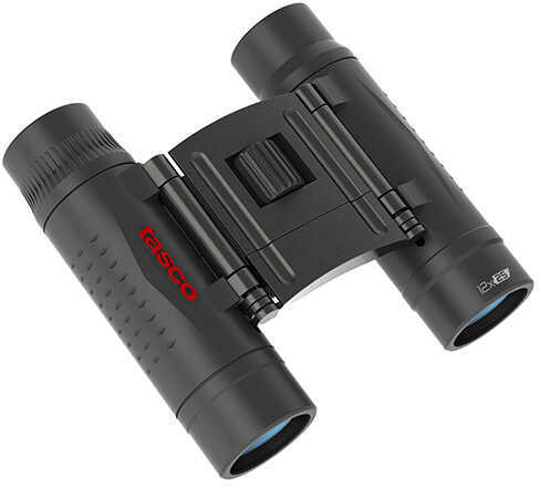 Tasco Essentials Binoculars 12x25mm, Roof Prism, MC, Black, Boxed Md: 178125