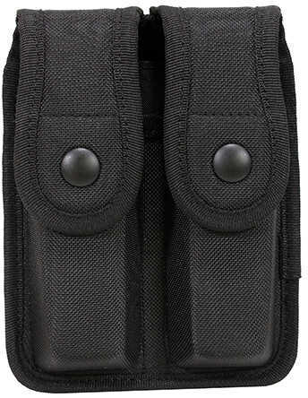 Uncle Mikes Sentinel Duty Gear Double Magazine Case, Single Stac, Black Md: 89075