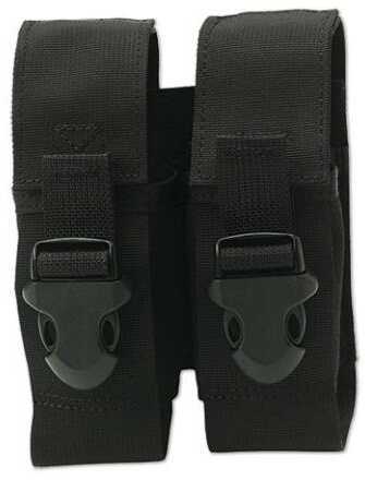 Uncle Mikes Flash bang Pouch, Molle Compatble, Smoke Black Md: 7702420