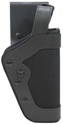 Uncle Mikes Pro 3 Holster Beratta 9mm, .40mm S&Wesson 10mm, .45 (5" Barrels Except with Hook Type), Black Md: 35