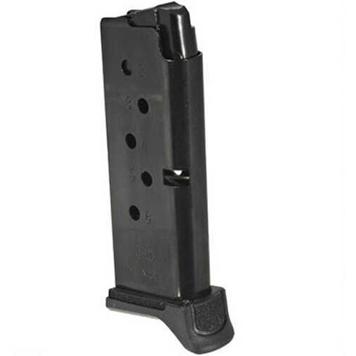 Ruger 380 ACP LCP and II Magazine 6 Round Capacity Black Md: 90621