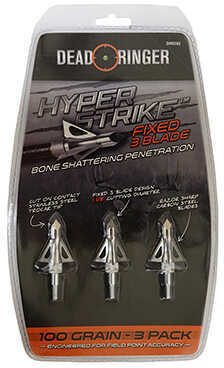 Hyper Strike, 3 Blades Fixed Broadheads Md: DR5392