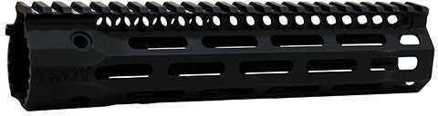 Troy Industries 9.25" SOCC LowPro BattleRail, Black Md: SRAI-SR1-90BT-00